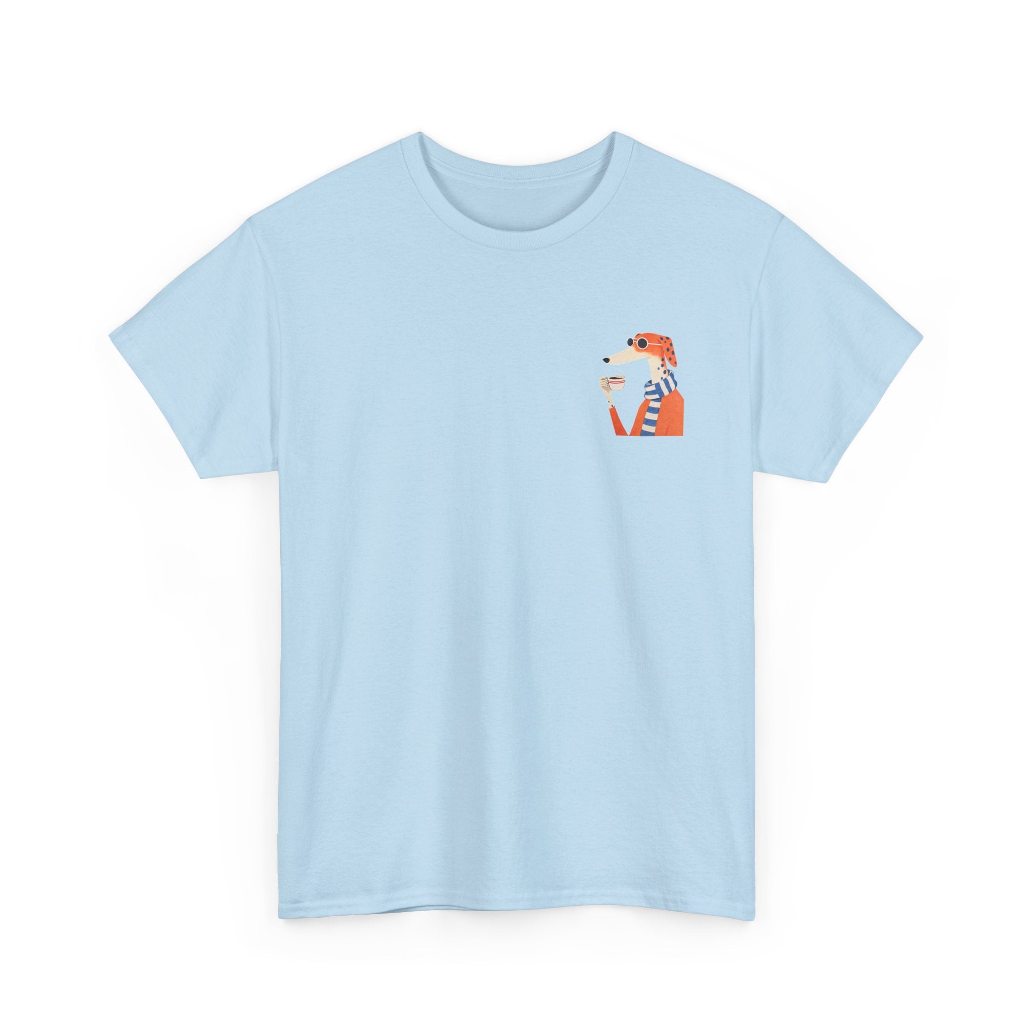 Fred The Dog Collection/ Premium tee/ Fred Playing Badminton
