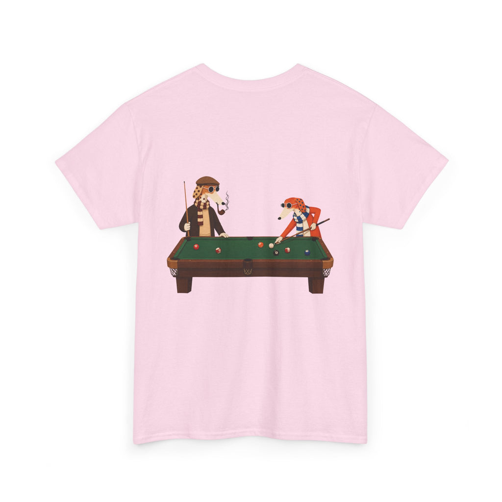 Fred The Dog Collection/ Premium tee/ Fred Playing Pool