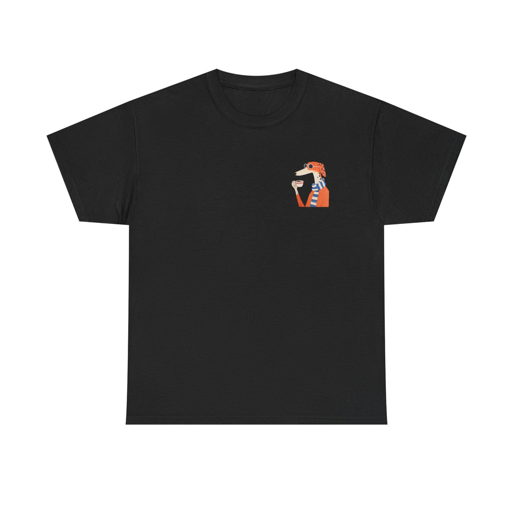 Fred The Dog Collection/ Premium tee/ Fred Playing Badminton