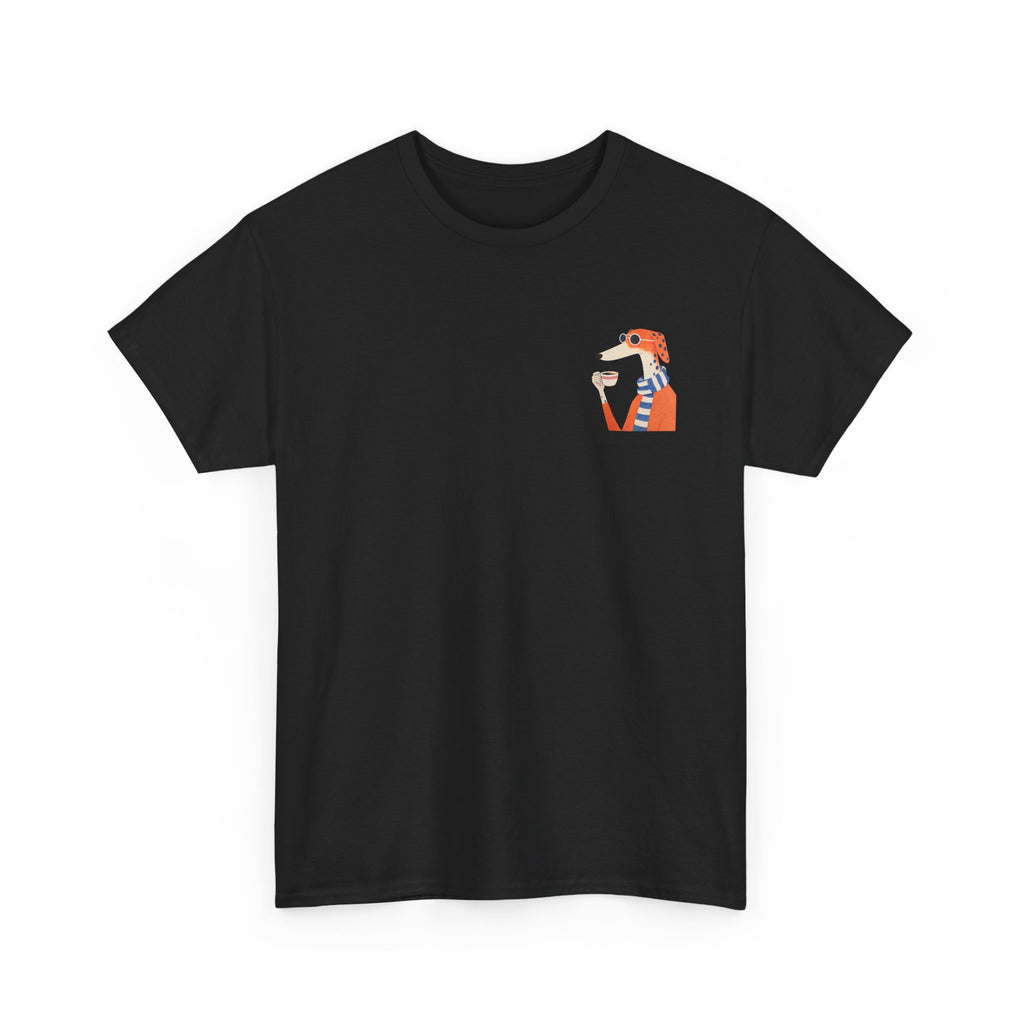 Fred The Dog Collection/ Premium tee/ Fred Playing Badminton