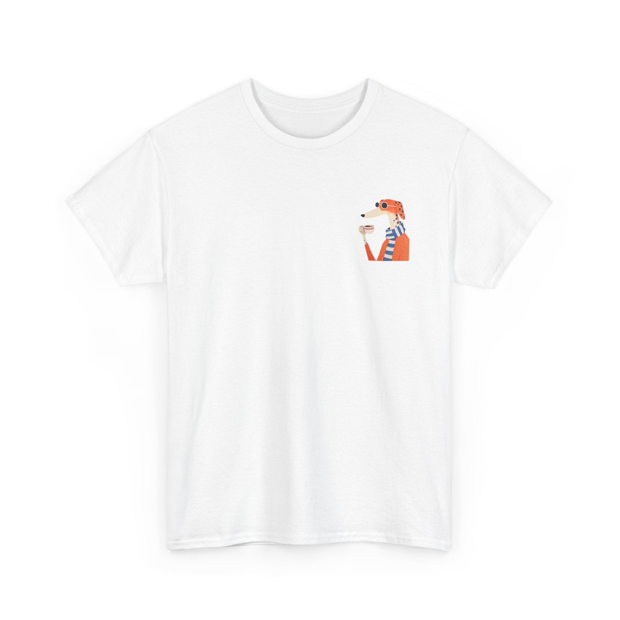 Fred The Dog Collection/ Premium tee/ Fred Playing Badminton