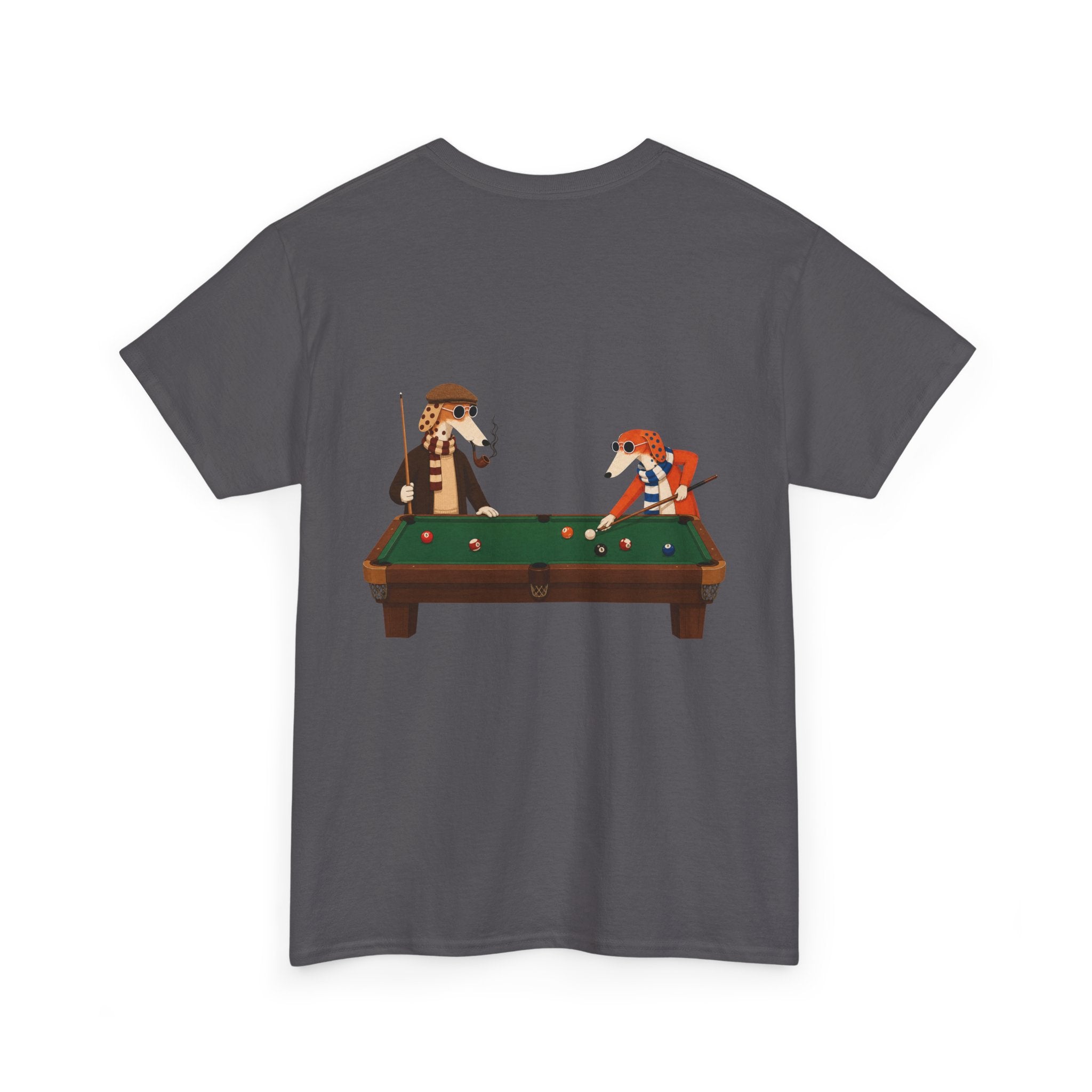Fred The Dog Collection/ Premium tee/ Fred Playing Pool