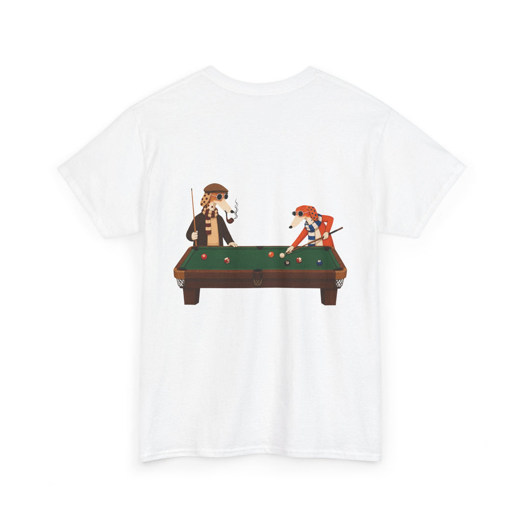 Fred The Dog Collection/ Premium tee/ Fred Playing Pool