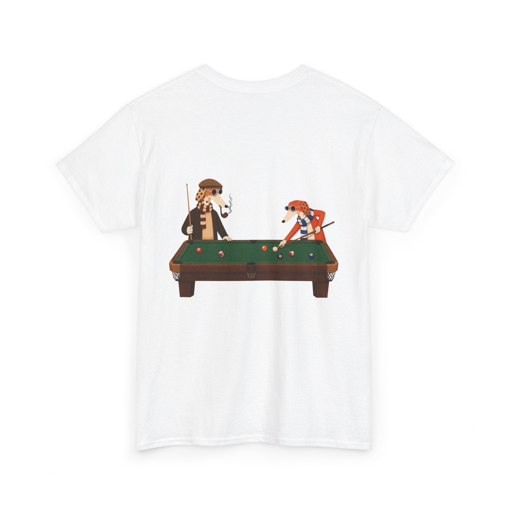 Fred The Dog Collection/ Premium tee/ Fred Playing Pool