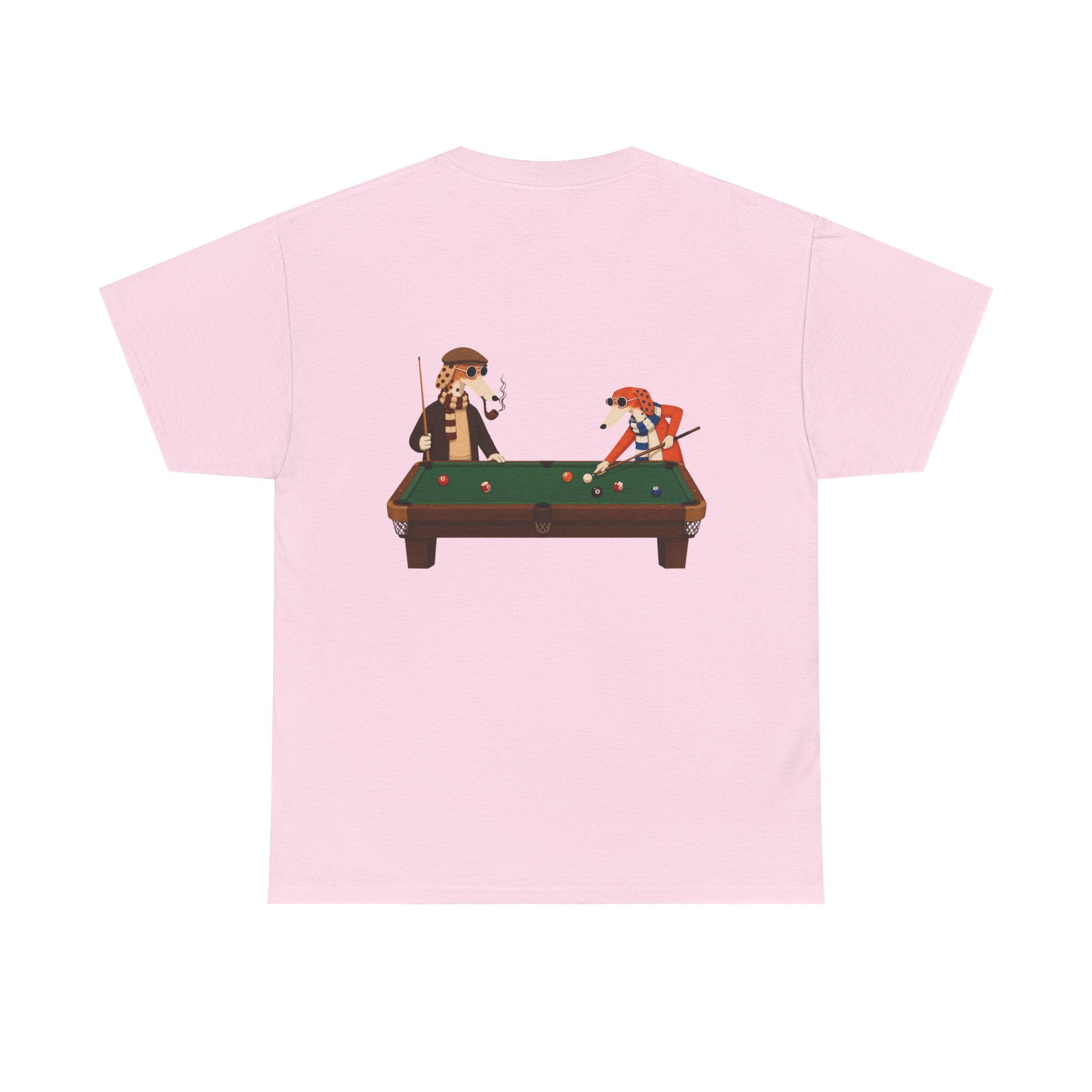 Fred The Dog Collection/ Premium tee/ Fred Playing Pool