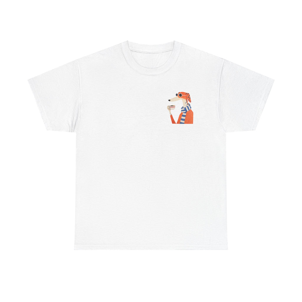 Fred The Dog Collection/ Premium tee/ Fred Playing Pool