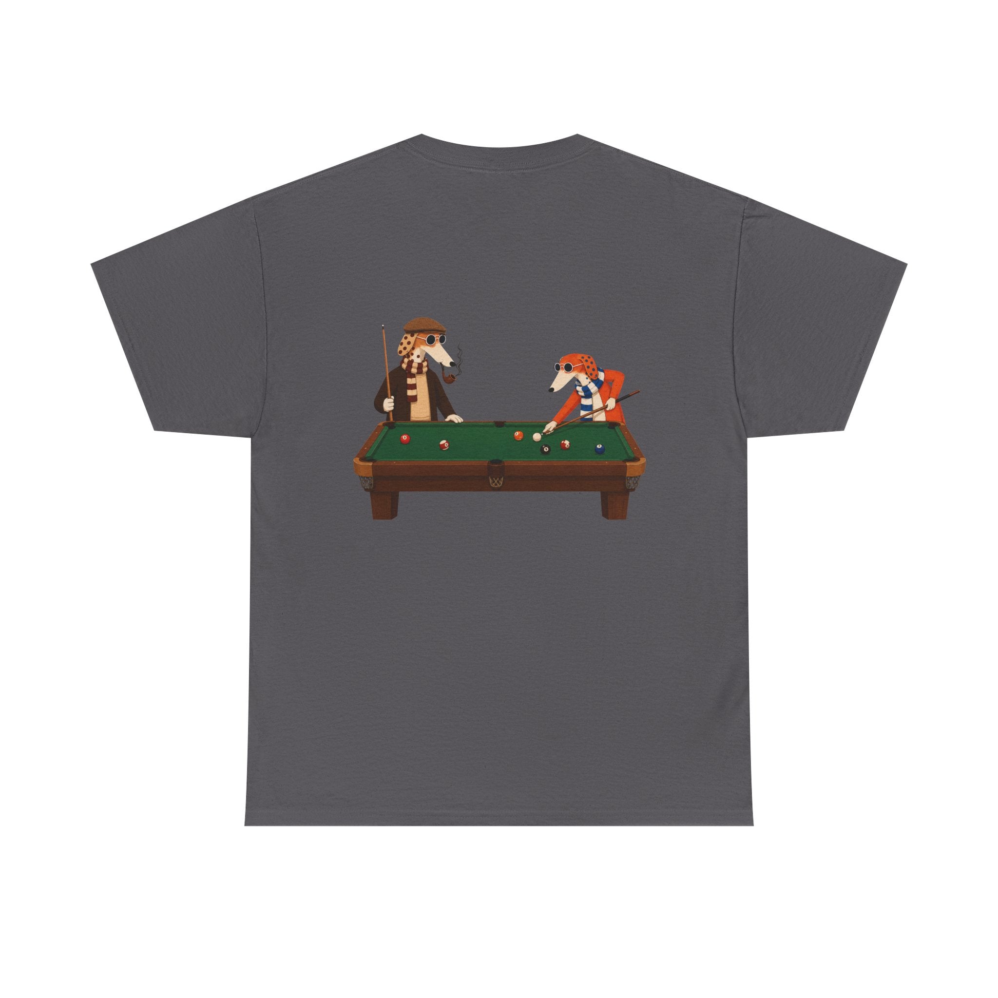 Fred The Dog Collection/ Premium tee/ Fred Playing Pool