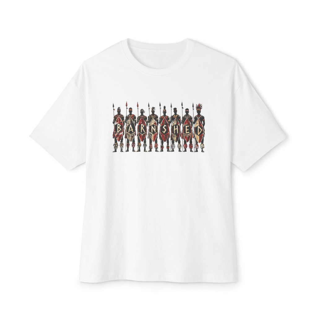 Barnshed Silhouette Tee — Tribal Warriors Graphic Shirt